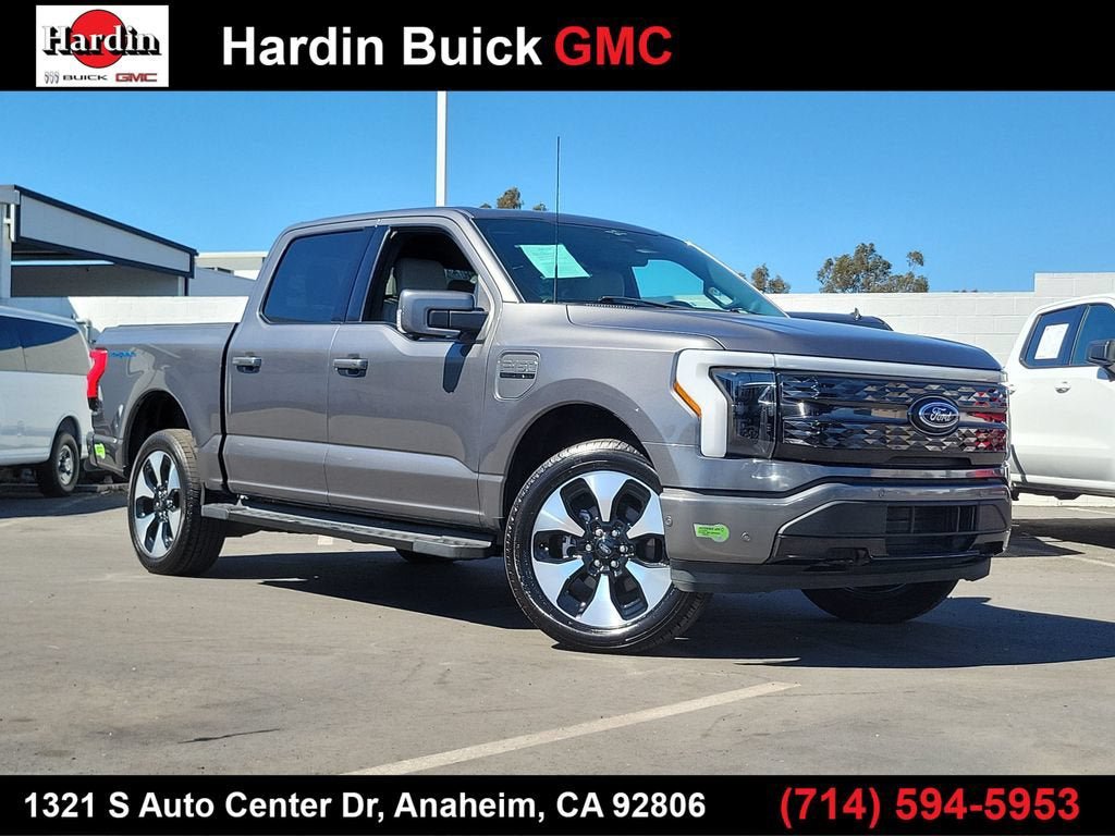 Used 2023 Ford F150 Lightning Platinum AWD/4WD image 1