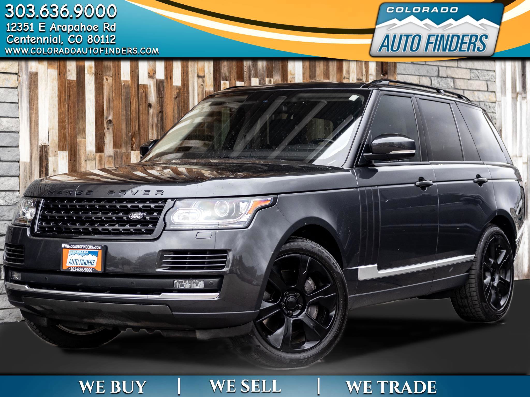 Used 2016 Land Rover Range Rover Supercharged