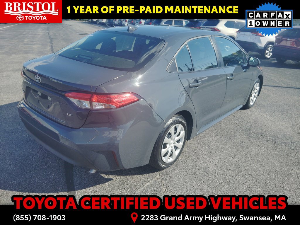 Certified 2025 Toyota Corolla LE FWD image 8