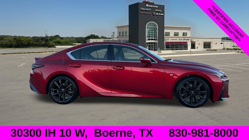 Used 2024 Lexus IS 350 F Sport w/ Accessory Package 2 RWD image 2