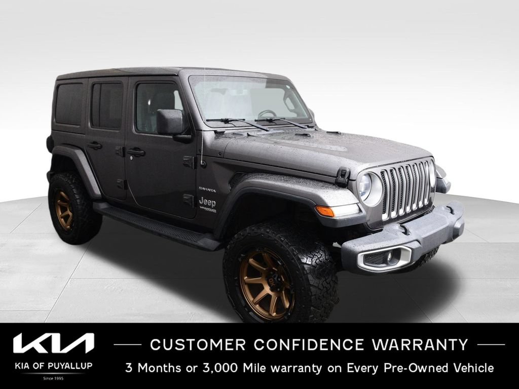Used 2018 Jeep Wrangler Unlimited Sahara AWD/4WD image 3
