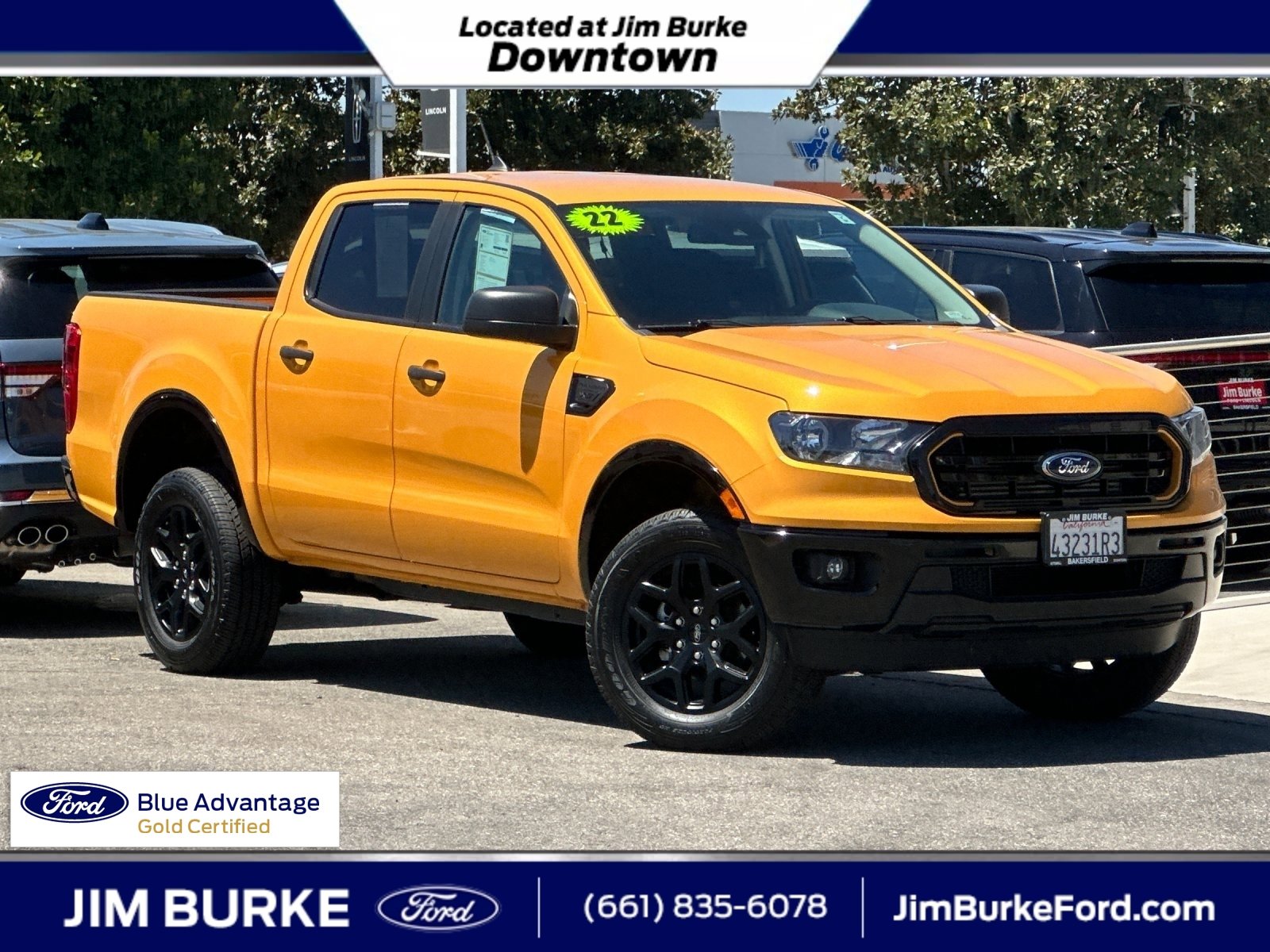 Certified 2022 Ford Ranger XLT w/ Equipment Group 301A Mid
