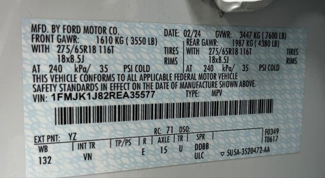 Used 2024 Ford Expedition Max XLT image 63