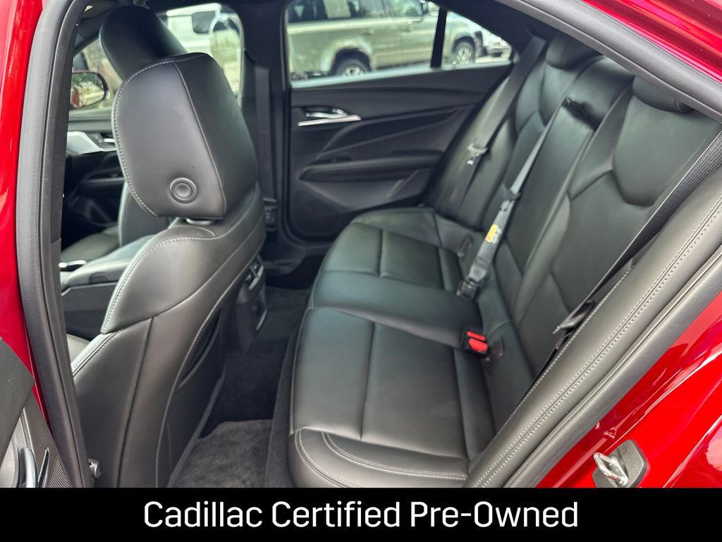 Certified 2024 Cadillac CT4 Luxury w/ Sun And Sound Package RWD image 39