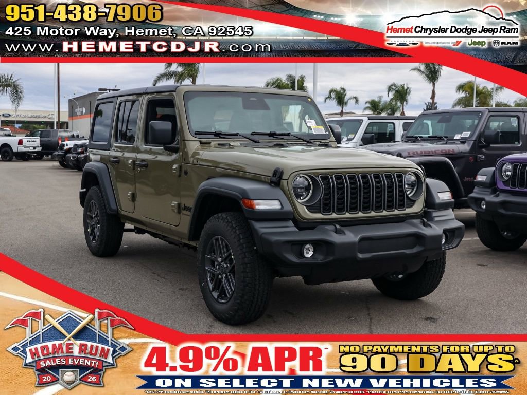 New 2026 Jeep Wrangler Sport S image 1