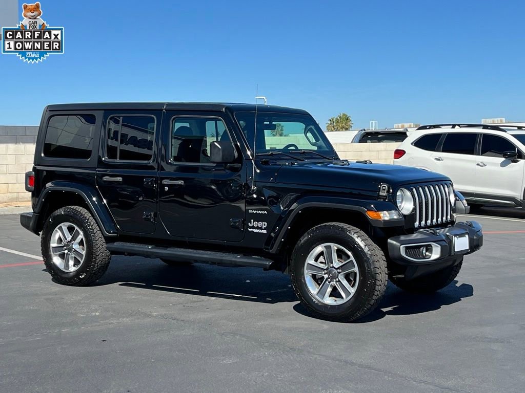 Used 2022 Jeep Wrangler Unlimited Sahara w/ Cold Weather Group image 1