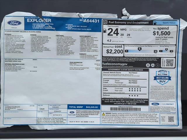 New 2025 Ford Explorer Active image 18