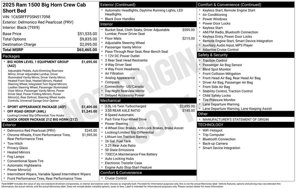Used 2025 RAM 1500 Big Horn image 16