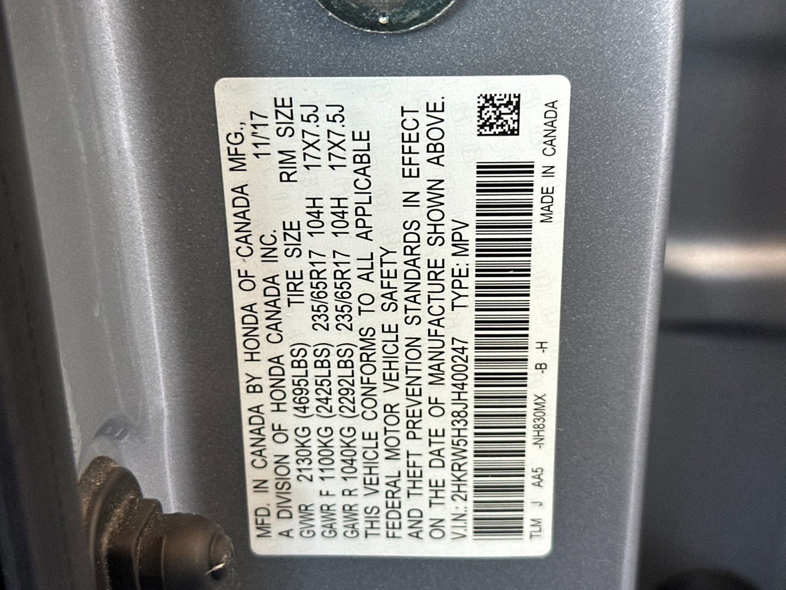 Used 2018 Honda CR-V LX image 31