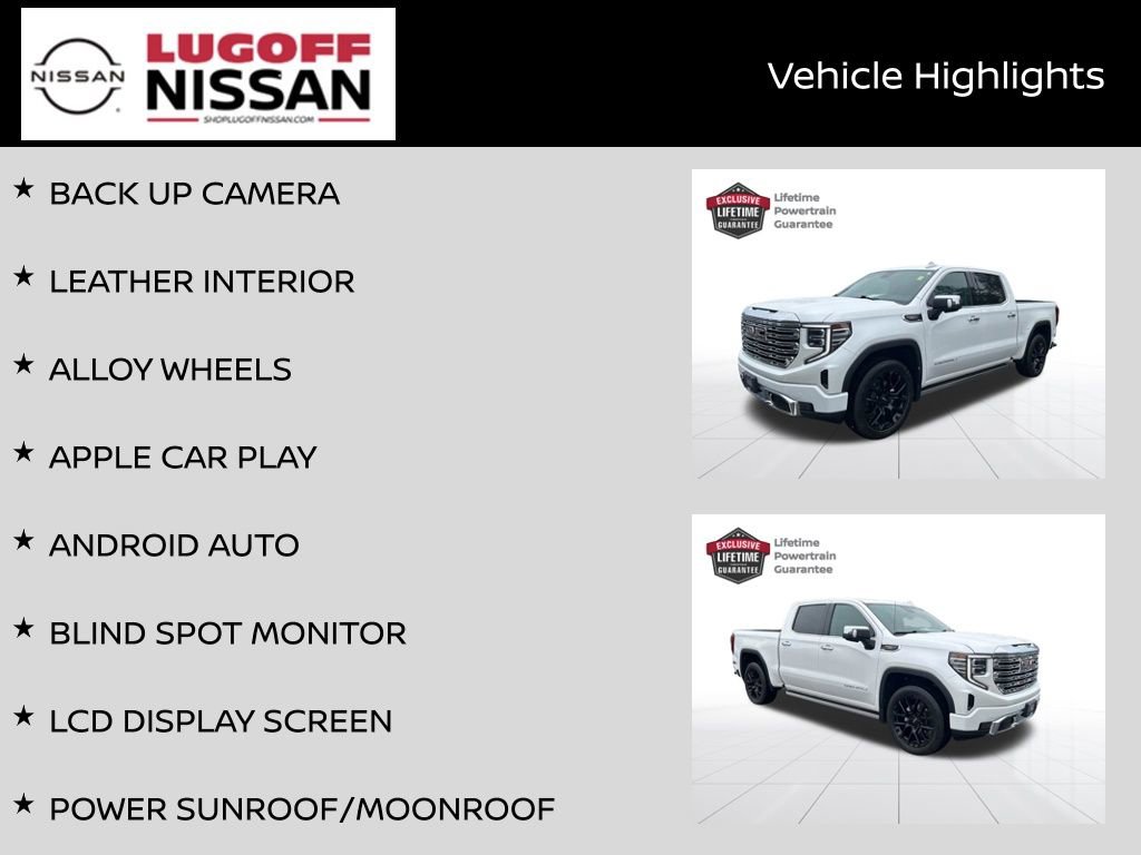 Used 2023 GMC Sierra 1500 Denali w/ Denali Reserve Package AWD/4WD image 3