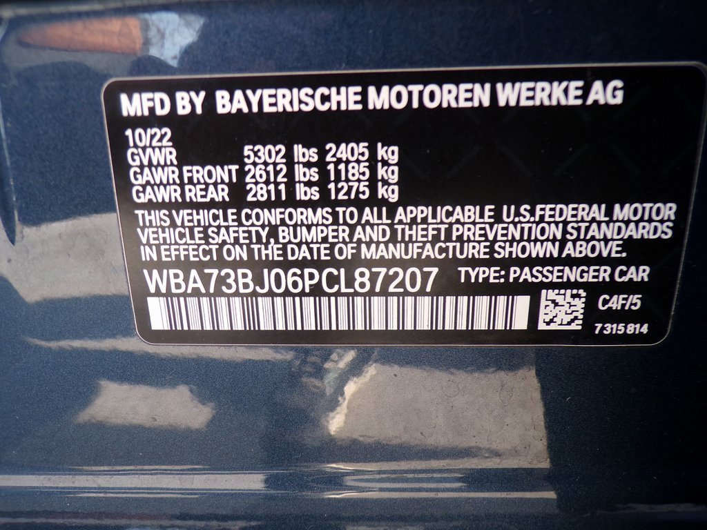 Certified 2023 BMW 540i xDrive w/ Convenience Package image 24