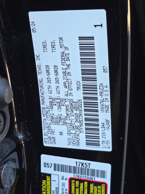 Used 2024 Toyota Tundra 1794 Edition AWD/4WD image 27