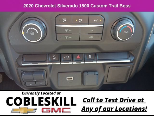 Used 2020 Chevrolet Silverado 1500 Custom Trail Boss w/ Custom Convenience Package AWD/4WD image 22