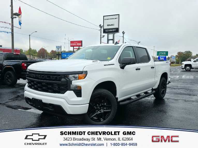 New 2026 Chevrolet Silverado 1500 Custom w/ Turbomax Blackout Package