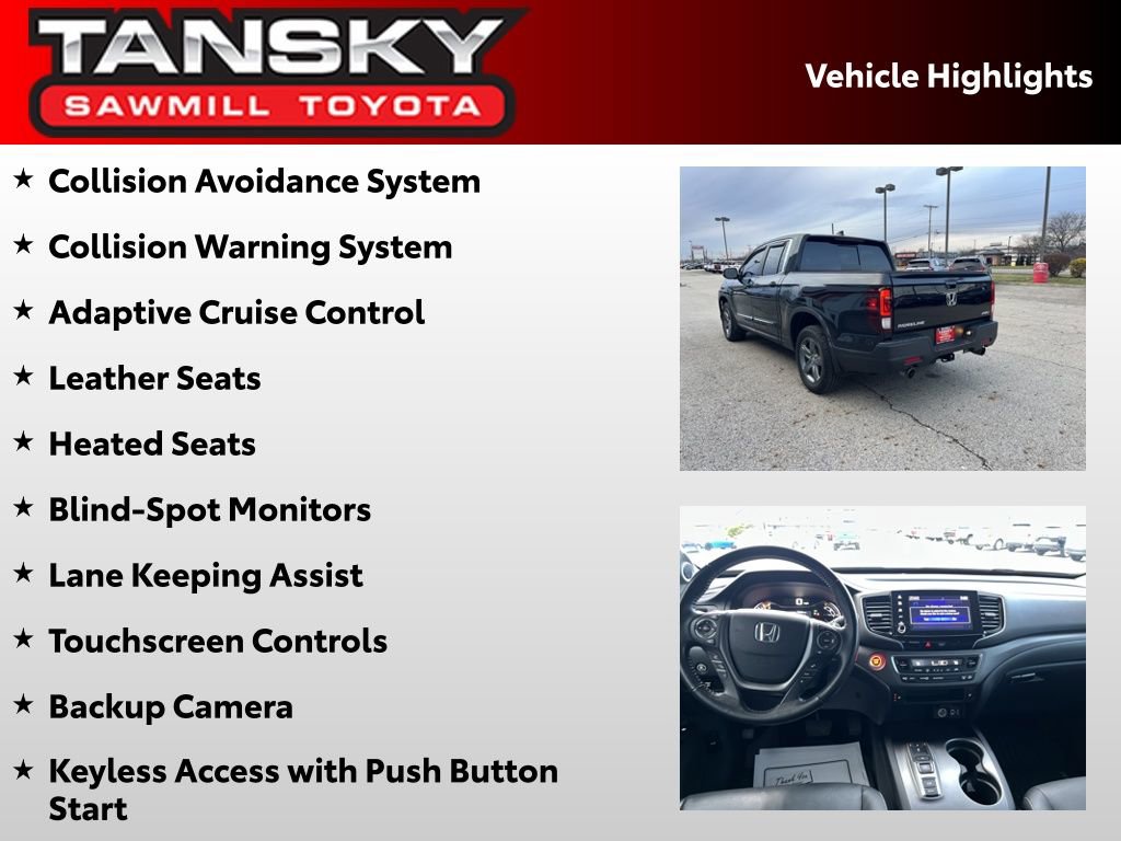 Used 2021 Honda Ridgeline RTL image 9