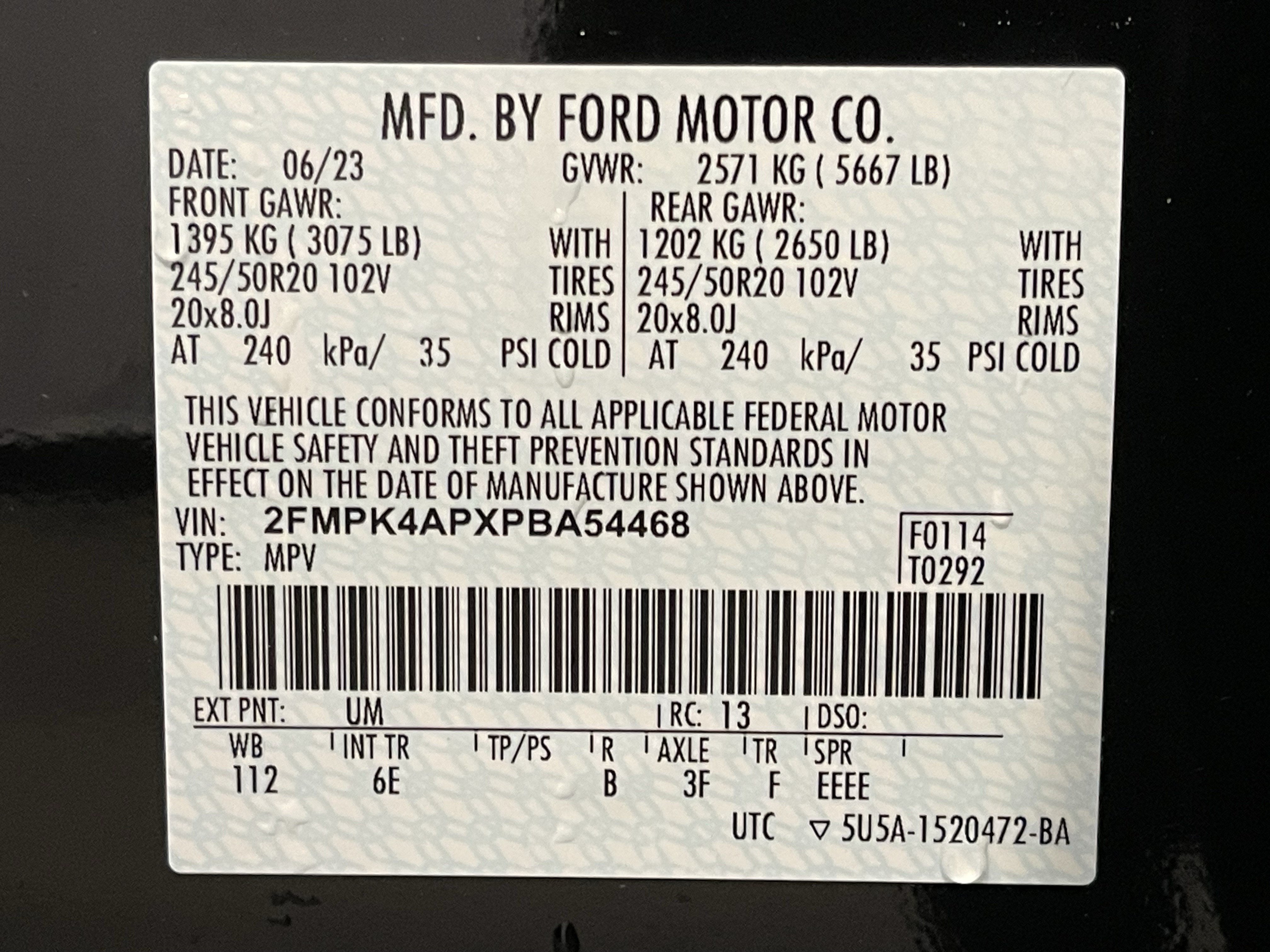 Used 2023 Ford Edge ST AWD/4WD image 25