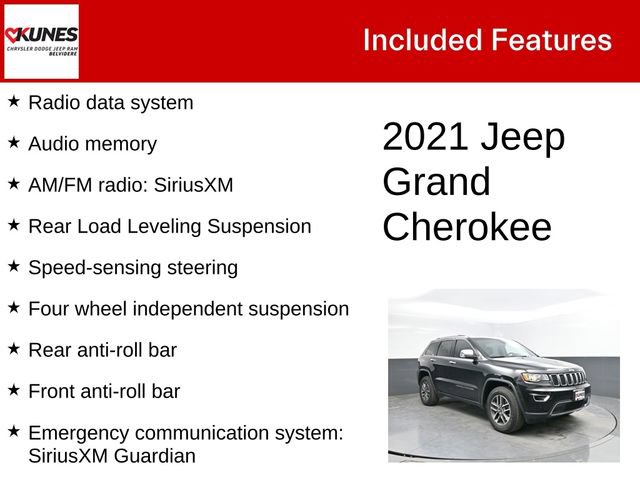 Used 2021 Jeep Grand Cherokee Limited w/ Trailer Tow Group IV AWD/4WD image 4