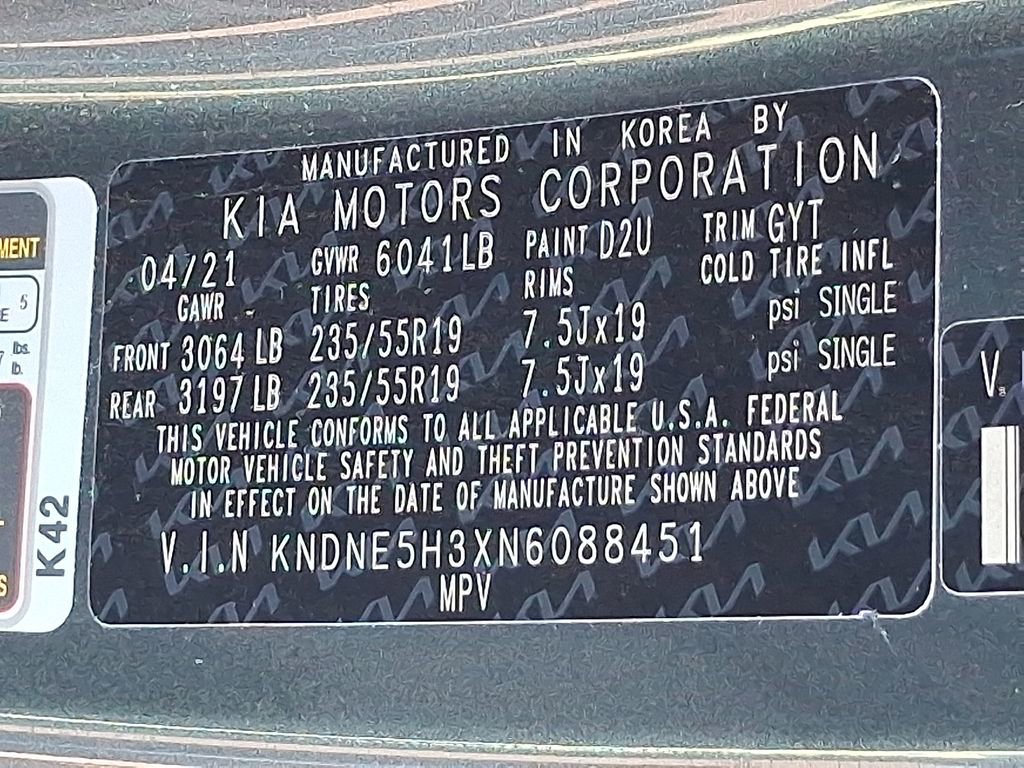 Certified 2022 Kia Carnival SX Prestige image 28