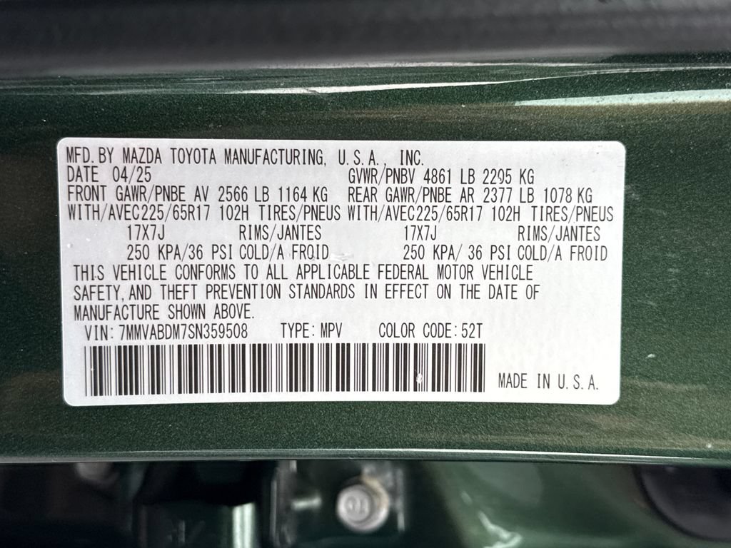 Used 2025 MAZDA CX-50 AWD 2.5 S w/ Cargo Package image 20