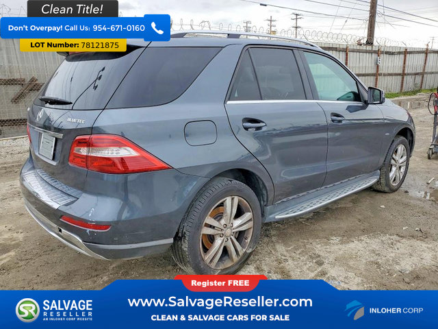 Used 2012 Mercedes-Benz ML 350 BlueTEC 4MATIC image 4