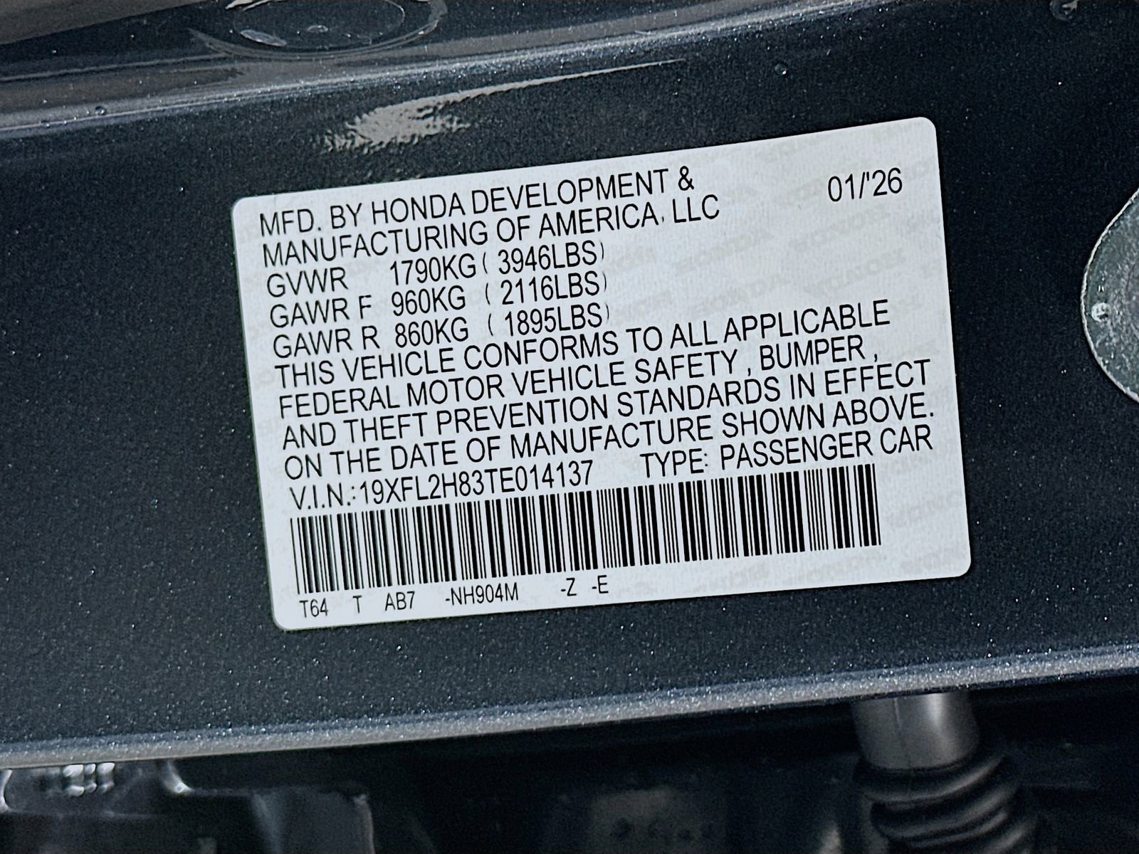 Used 2026 Honda Civic Sport image 29