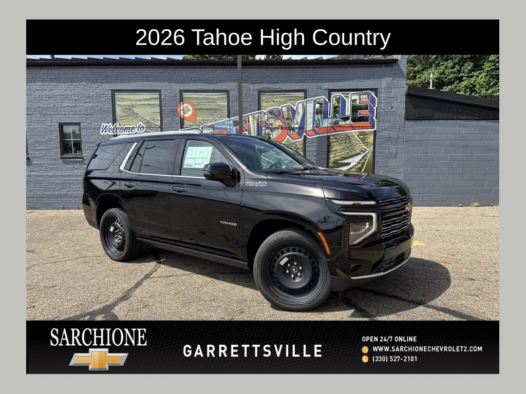 New 2026 Chevrolet Tahoe High Country