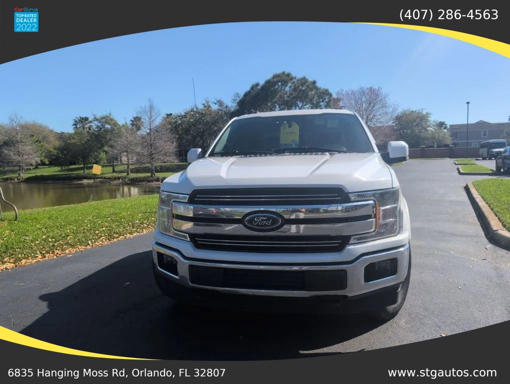 Used 2018 Ford F150 Lariat w/ Trailer Tow Package AWD/4WD image 8