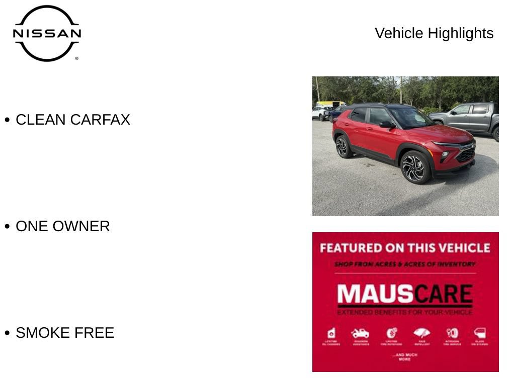 Used 2026 Chevrolet TrailBlazer RS w/ Convenience Package FWD image 8