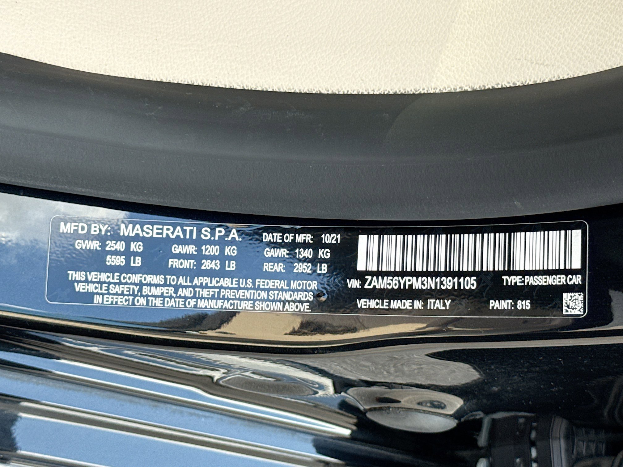 Used 2022 Maserati Quattroporte Modena RWD image 44