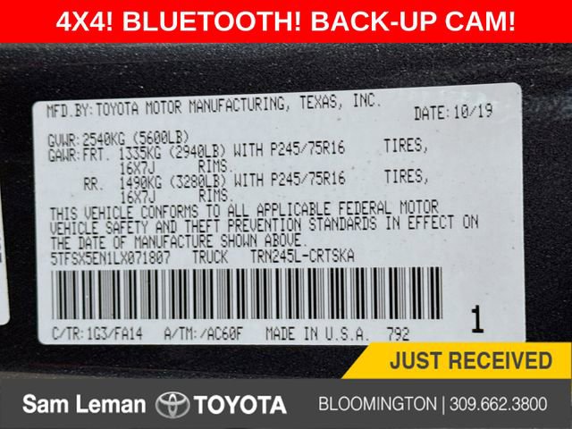 Used 2020 Toyota Tacoma SR image 29