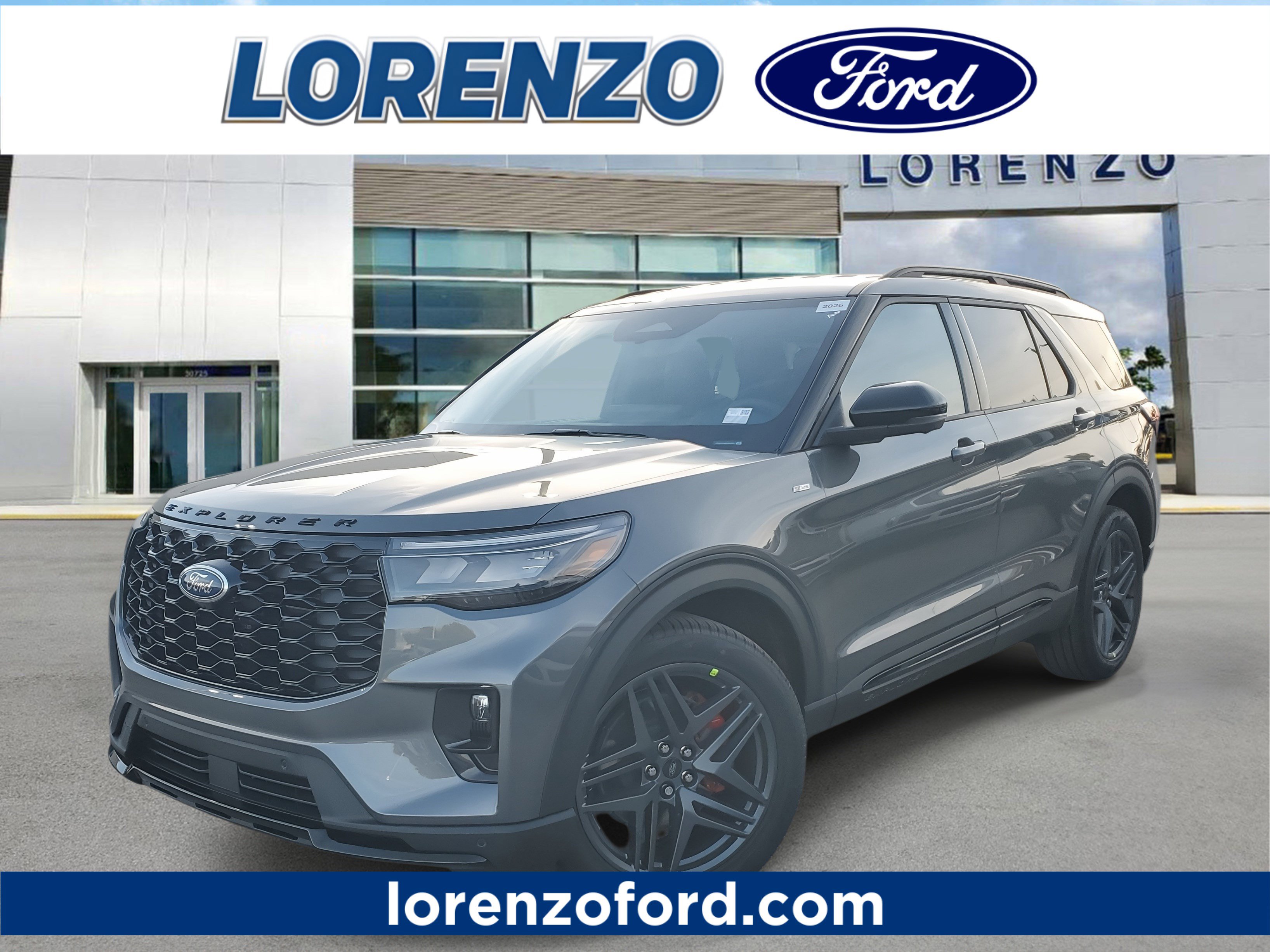 New 2026 Ford Explorer ST-Line w/ ST-Line Street Pack