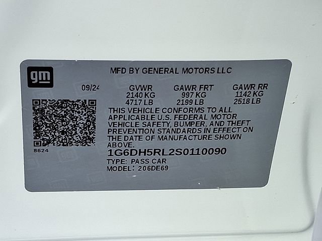 Certified 2025 Cadillac CT4 V w/ Climate Package image 24