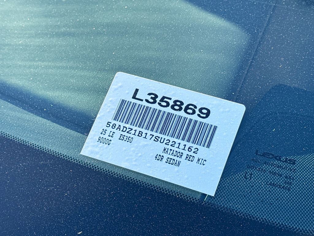 New 2025 Lexus ES 350 w/ Premium Package image 16