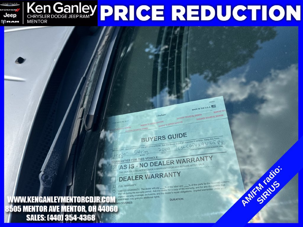 Used 2009 Chrysler Sebring Limited FWD image 21