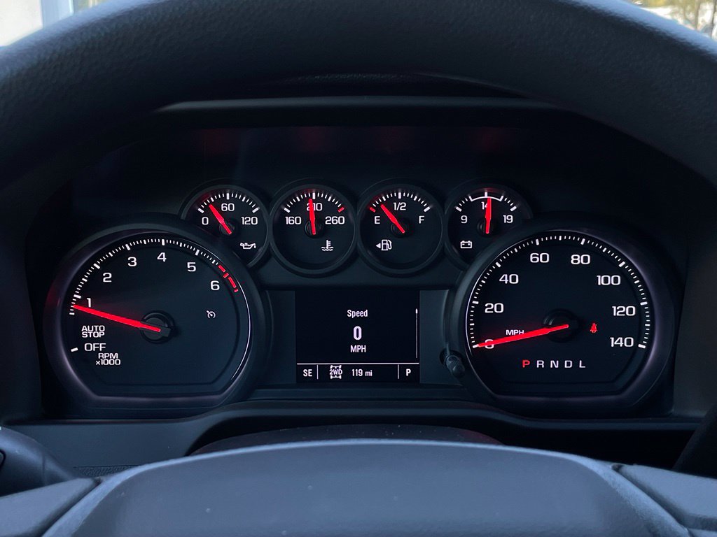 New 2026 Chevrolet Silverado 1500 Custom w/ Turbomax Blackout Package AWD/4WD image 16
