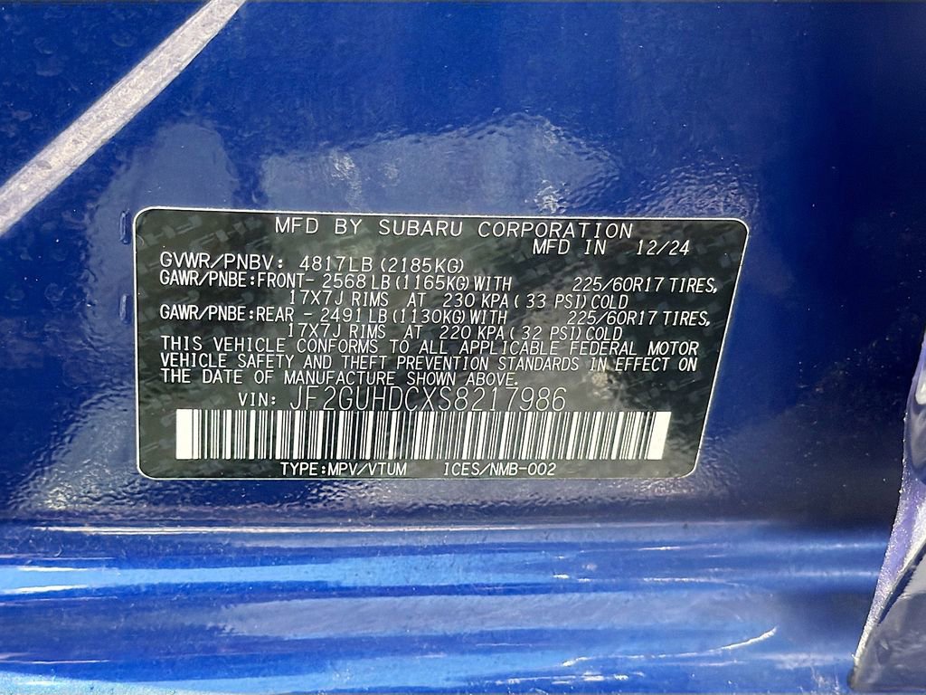 Used 2025 Subaru Crosstrek 2.0i Premium AWD/4WD image 29