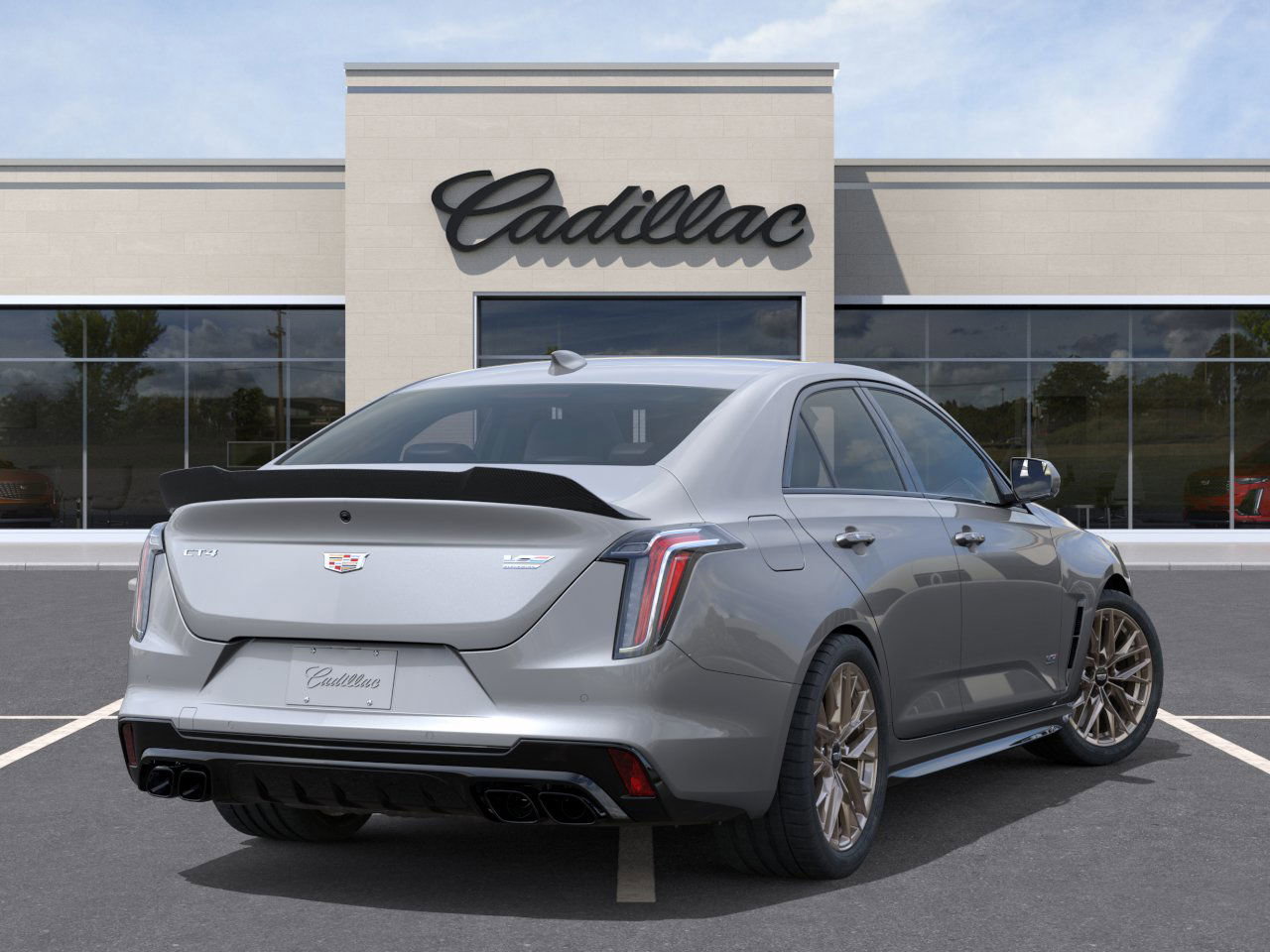 New 2026 Cadillac CT4 V Blackwing w/ Carbon Fiber 1 Package RWD image 4