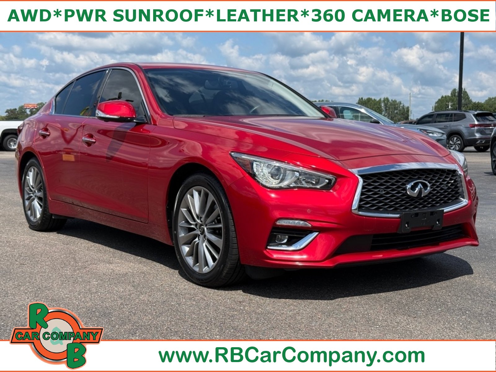 Used 2023 INFINITI Q50 Luxe