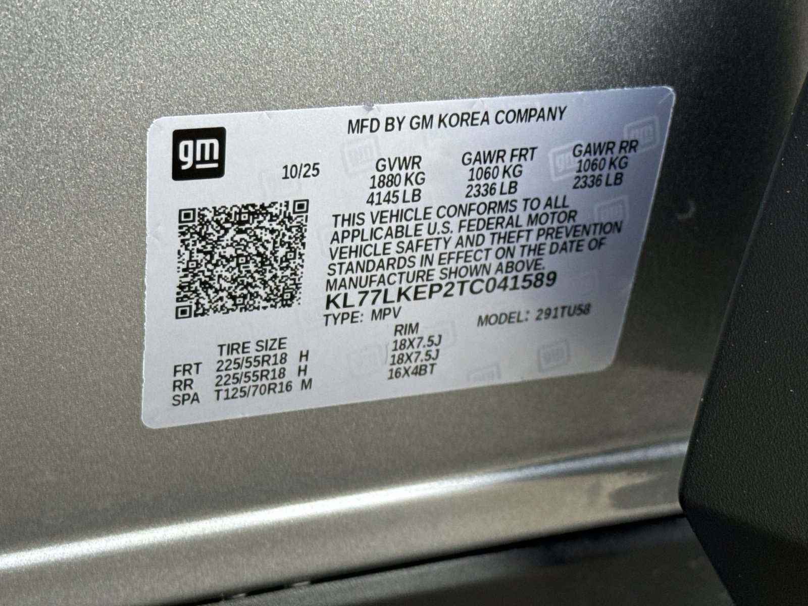 Used 2026 Chevrolet Trax ACTIV w/ Sunroof Package FWD image 28