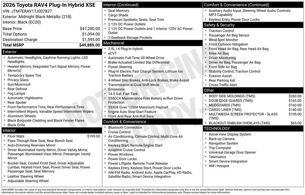 New 2026 Toyota RAV4 XSE AWD/4WD image 31