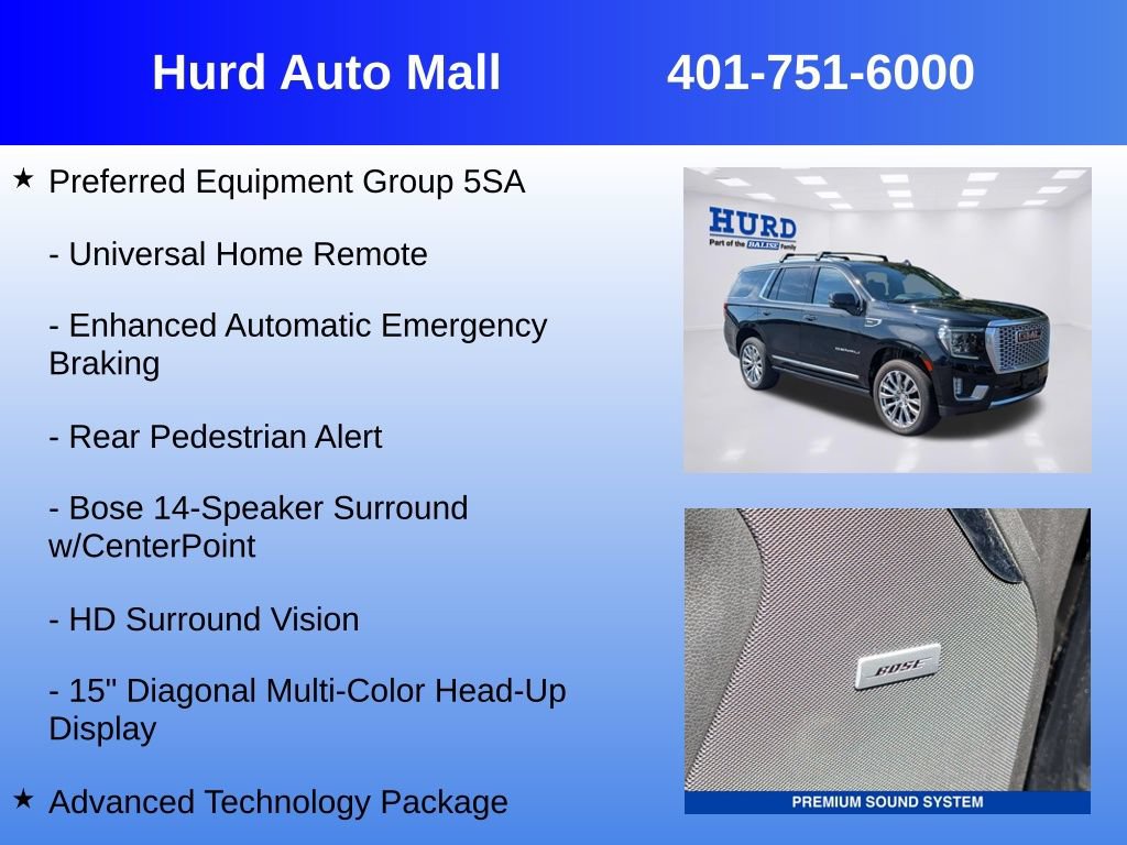 Used 2024 GMC Yukon Denali w/ Advanced Technology Package AWD/4WD image 24