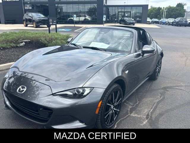 Certified 2024 MAZDA MX-5 Miata RF Grand Touring w/ Weather Package RWD image 2