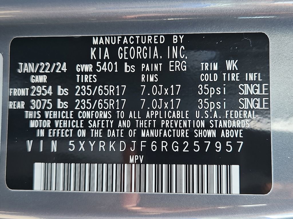 Used 2024 Kia Sorento SX Prestige image 29