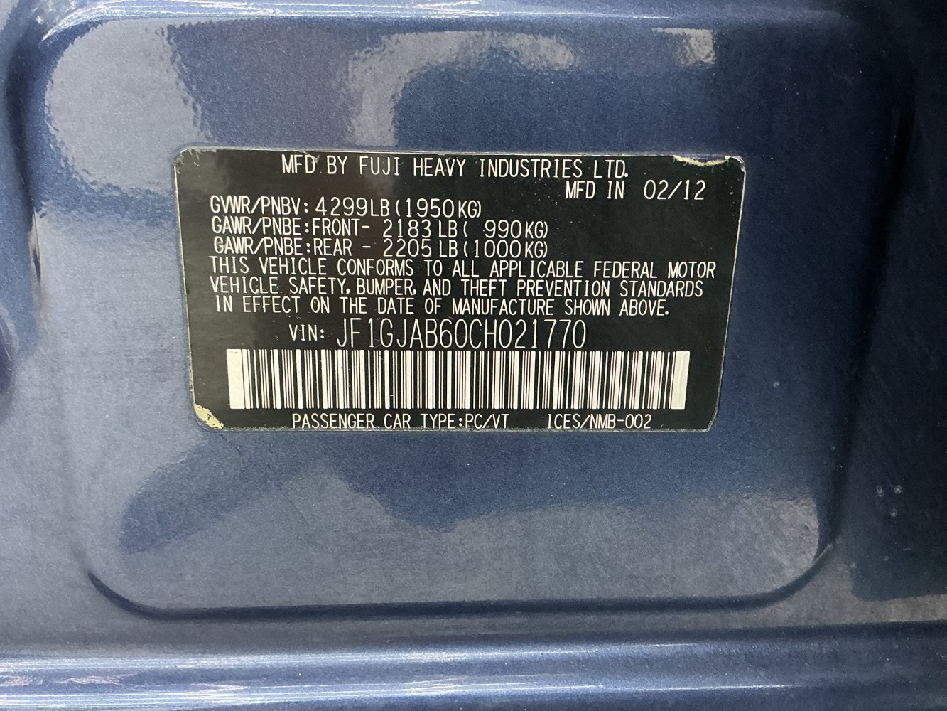 Used 2012 Subaru Impreza 2.0i Premium AWD/4WD image 28