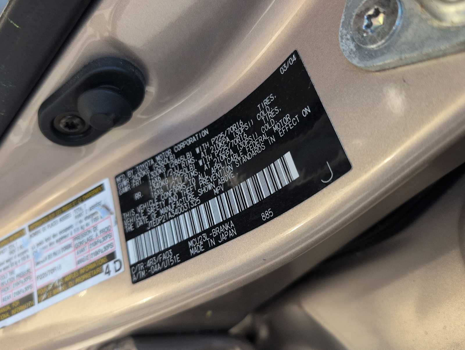 Used 2004 Toyota Highlander 2WD V6 image 28
