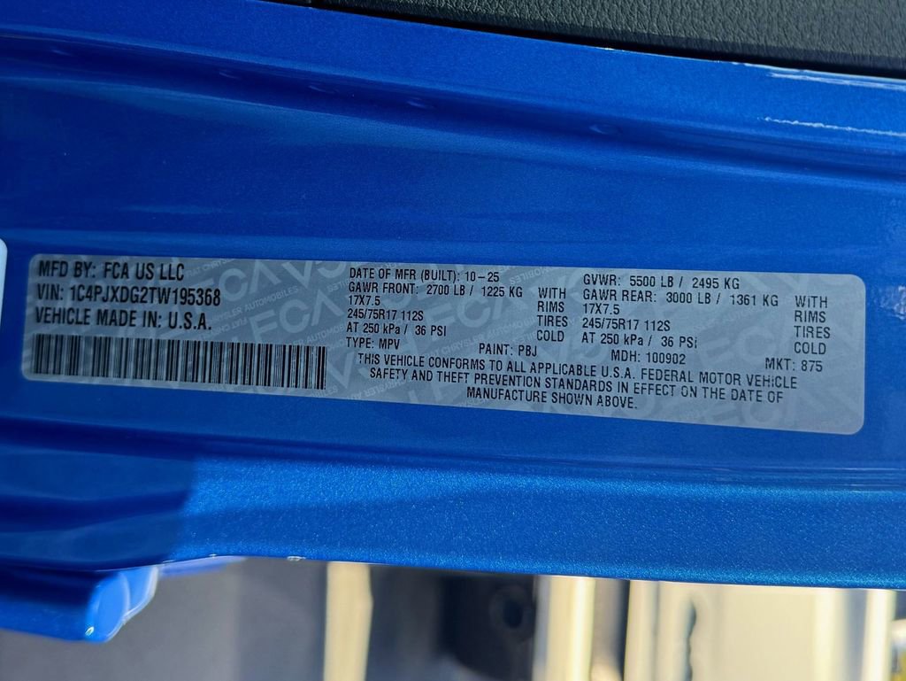 New 2026 Jeep Wrangler Sport S image 35