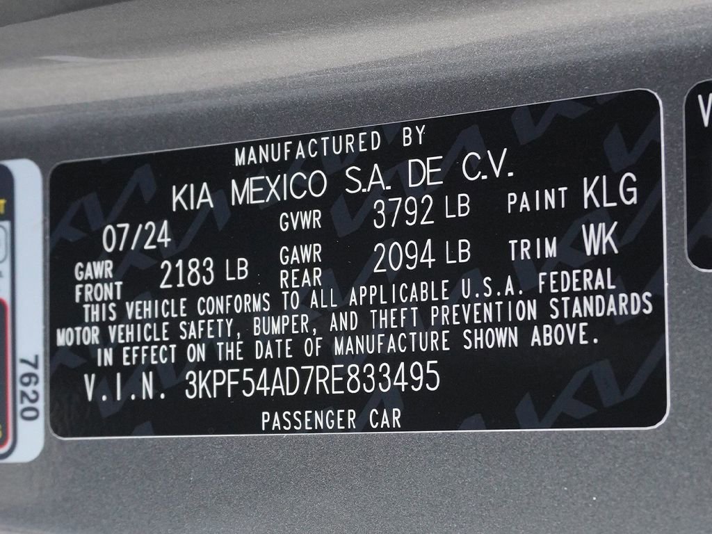 Used 2024 Kia Forte GT-Line w/ GT-Line Premium Package FWD image 57