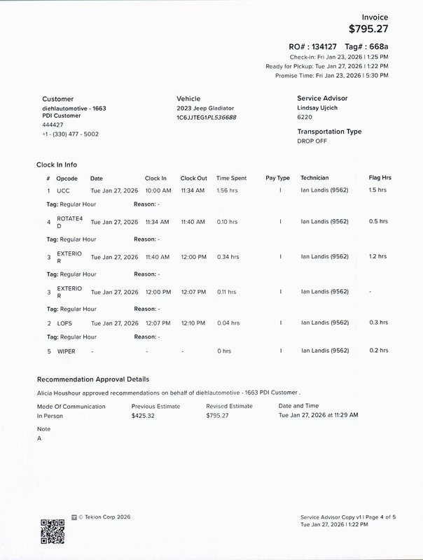 Used 2023 Jeep Gladiator Mojave w/ Cold Weather Group image 34