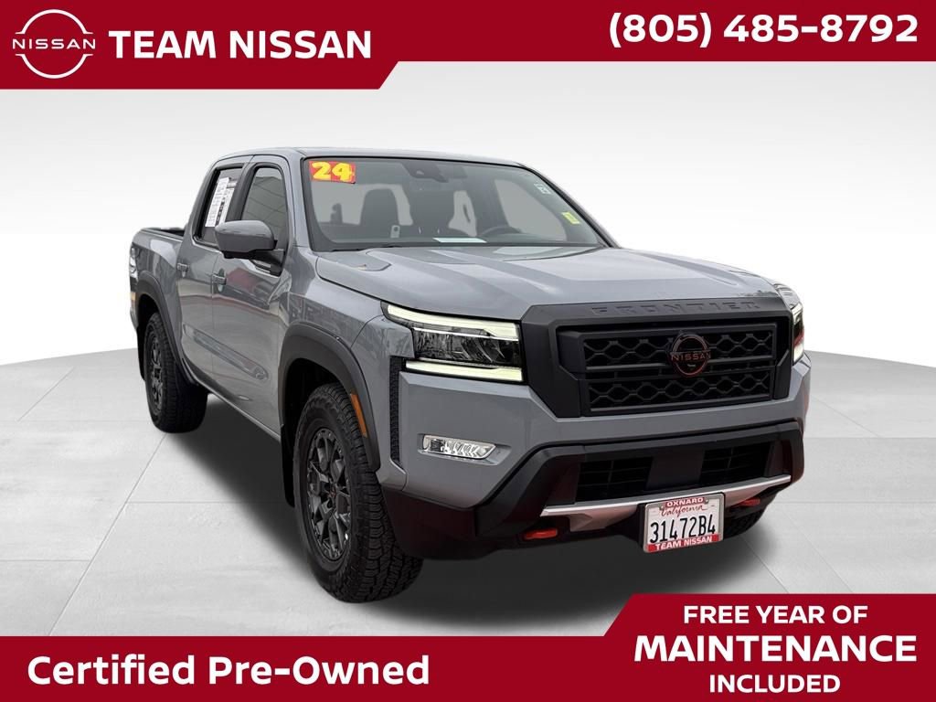 Certified 2024 Nissan Frontier Pro-X w/ Pro Premium Package RWD image 1