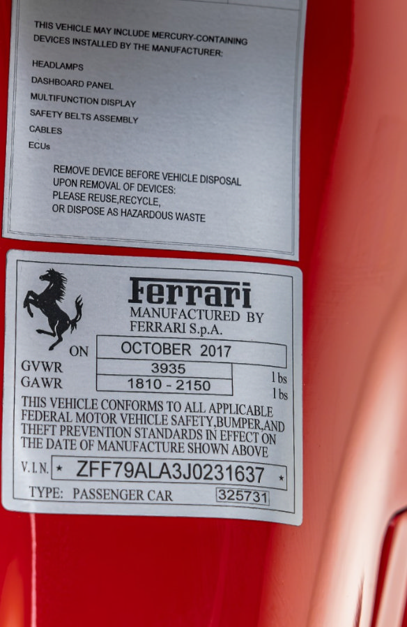 Used 2018 Ferrari 488 GTB RWD image 50